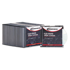 CD/DVD Polystyrene Thin Line
Storage Case, Clear, 25/Pack
- CASE,CD,JWL,THIN,25PK,CLR