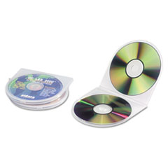 CD/DVD Shell Case, Clear, 25/Pack - CASE,CD JEWEL,SEA,
