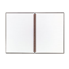 Twinwire Hardcover Notebook, Legal Rule, 8-1/2 x 11, White