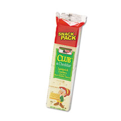 Sandwich Cracker, Club &amp;
Cheddar, 8 Cracker Snack Pack
- FOOD,CRCKR,CLUB CHEDR
