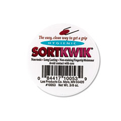 Sortkwik Fingertip
Moisteners, 3/8 oz, Pink,
3/Pack -
MOISTENER,FINGERTP,3PK,PK