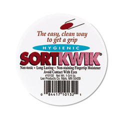 Sortkwik Fingertip Moisteners, 1 3/4 oz, Pink,