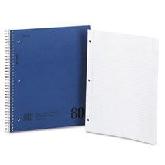 Mid Tier Single Subject
Notebook, College Rule, Ltr,
White, 80 Sheets/Pad -
BOOK,11X8.5COLG RULD,AST