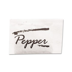Pepper Packets, 0.1g - C-FLAT
PK PEPPER BULK 3000/CS