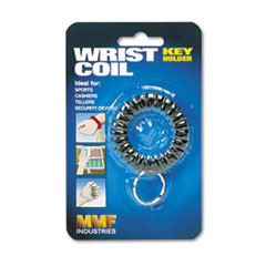 Flexible Wrist Coil Key Ring,
Black -
HOLDER,KEY,WRIST,COIL,BK