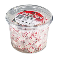 Starlight Mints, Peppermint
Hard Candy, Indv Wrapped, 2lb
Tub - CANDY,STARLIGHT,2LB/TUB