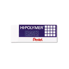 Hi-Polymer Block Eraser,
3/Pack -
ERASER,HI-POLYMER,3/PK