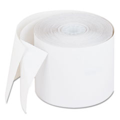 Recycled Receipt Rolls, 2-1/4&quot; x 90 ft, White -