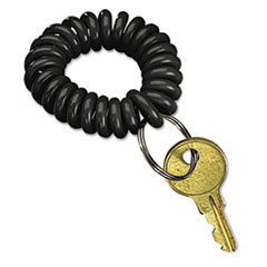 Wrist Key Coil Wearable Key
Organizer, Flexible Coil,
Black - WRIST KEY COIL
CHAINBLACK