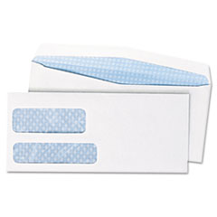 Double Window Security Tinted Invoice Envelope, Gummed