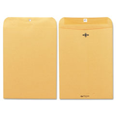 Clasp Envelope, 9 x 12, 28lb, Light Brown, 100/Box -