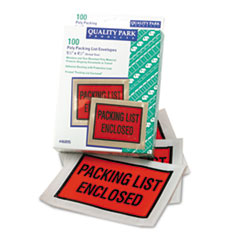 Full-Print Self-Adhesive Packing List Envelope,