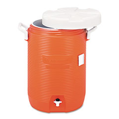 Insulated Water Cooler, 5
Gal, Orange, 10&quot;Dia x 19
1/2&quot;H, Polyethylene - C-WTR
COOLER 5GAL ORNG