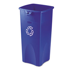 Untouchable Recycling
Container, Square, Plastic,
23 gal, Blue - C-UNTOUCHABLE
SQ RECYC CNTNR 23GAL BLU 1