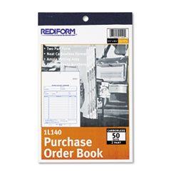 Purchase Order Book, Bottom
Punch, 5 1/2 x 7 7/8,
Two-Part Carbonless, 50 Forms
- BOOK,#PO NCR 5.5X7-7/8DUP