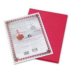 Riverside Construction Paper, 76 lbs., 9 x 12, Red, 50
