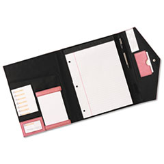 Pad Folio, Faux Leather, Snap Close, Legal Size Pad,