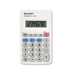 EL233SB Pocket Calculator, 8-Digit LCD - CALCULATOR,8