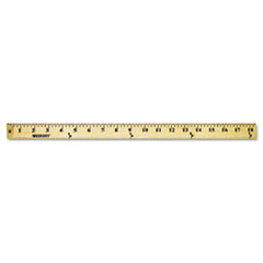 Wood Yardstick with Metal Ends, 36&quot; -