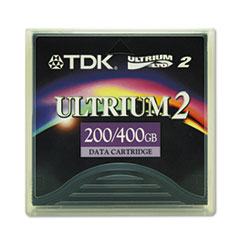 1/2&quot; Ultrium LTO-2 Cartridge, 1998ft, 200GB Native/400GB