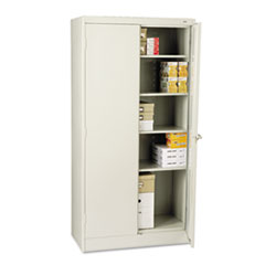 72&quot; High Standard Cabinet, 36w x 18d x 72h, Light Gray -