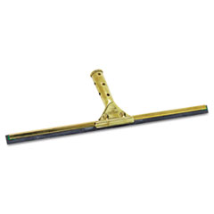 Golden Clip Brass Squeegee Complete, 18&quot; Wide -