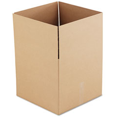 Corrugated Kraft Fixed-Depth
Shipping Carton, 18w x 18l x
16h, Brown -
BOX,18X18X16,CORR,BRKR