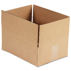 Corrugated Kraft Fixed-Depth
Shipping Carton, 9w x 12l x
4h, Brown -
BOX,12X9X4CORRUGATD,BRKR