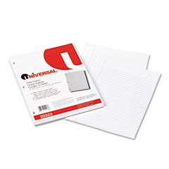 Mediumweight 16-lb. Filler
Paper, 11 x 8-1/2, Wide
Ruled, White, 200 Sheets/Pk -
SHEET,FILLER,11X8.5,200SH