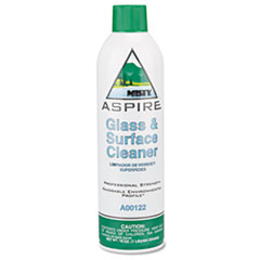 Aspire Glass &amp; Surface
Cleaner, Lemon Scent, 16 oz.
Aerosol Can - ASPIRE
GLASS/SURFACECLNR 12/20OZ