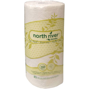 NORTH RIVER 2-PLY KITCHEN
ROLL TOWEL 85 SHEETS/ROLL
30ROLLS/CASE 24CASES/SKID