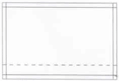 10 3/4 x 6 3/4&quot; Clear
Perforated Face Document
Envelope (500/Case)