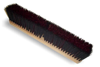 24&quot; MIXED BRISTLE PUSH BROOM
HEAD(IC) WOOD BLOCK -
ASSEMBLY COMPLETE WITH
HEAD,HANDLE, AND BRACE