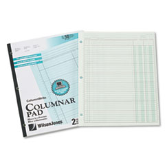 Accounting Pad, Two Eight-Unit Columns, 8-1/2 x