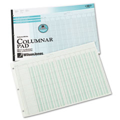 Accounting Pad, 13 Eight-Unit Columns, 11 x 16 3/8,