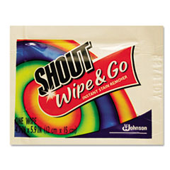 Wipe &amp; Go Instant Stain
Remover, 4.7 x 5.9 - C-SHOUT
WIPES 1/80CT