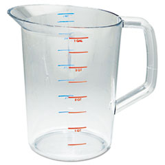 Bouncer Measuring Cup, 4qt, Clear - C-4 QT MEASURING