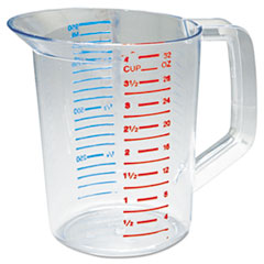 Bouncer Measuring Cup, 32oz, Clear - C-1 QT MEASURING