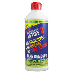 #2: Adhesives, Grease &amp; Oily
Stains Tape Remover,
Unscented, 11 oz Aerosol -
LIFT OFF GRS/OIL STAIN RMVR
11OZ AEROSOL 6/CASE