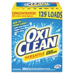 OxiClean Versatile Stain
Remover, Regular Scent, 7.22
lb Box - C-OXICLEAN STAIN
RMVR BX4/7.22LBS