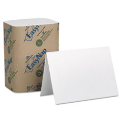 2-Ply Embossed Napkins, 6-1/2 x 10, White - C-EASYNAP EMB