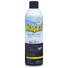 Niagara Spray Starch, 20oz,
Aerosol - C-NIAGARA HEAVY
SPRAYSTARCH, 12/20OZ