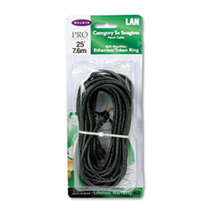 CAT5e Snagless Patch Cable, RJ45 Connectors, 25 ft.,