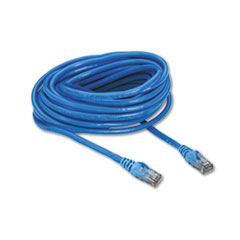 High Performance CAT6 UTP Patch Cable, 25 ft., Blue -