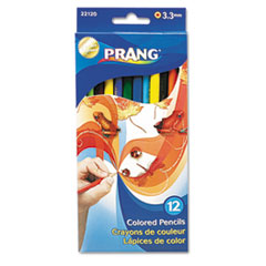 Prang Colored Wood Pencil Set, 3.3 mm, 12 Assorted