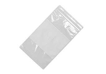 8&quot;X10&quot;X.002 ZIPLOCK-WHT-BLOCK, 1000/CS